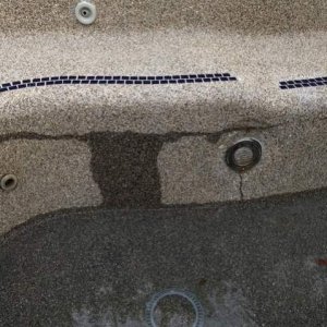 Spa crack wet spot after no water touching that area over night.jpg