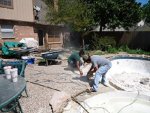 cutting pea gravel.jpg