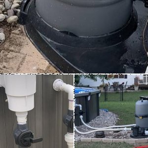 Pump and Filter Plumbing