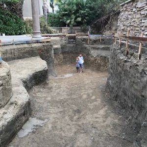 Pool excavation