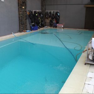 Day 4 - 4-20PM- Water Clarity Check - 38 hours after super chlorination.JPG