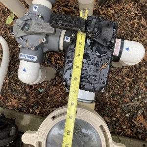 Pool/Spa Suction actuator to Pump measurement