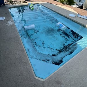Acid Wash/Fiberglass pool