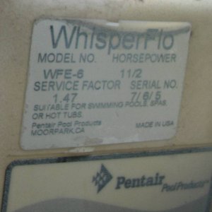 Main pool pump Whisperflo Model WFE-6.jpg