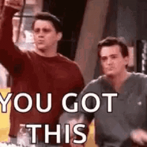 Joey & Chandler.gif