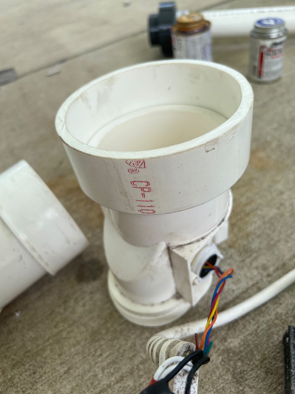 dry fitting sleeve
