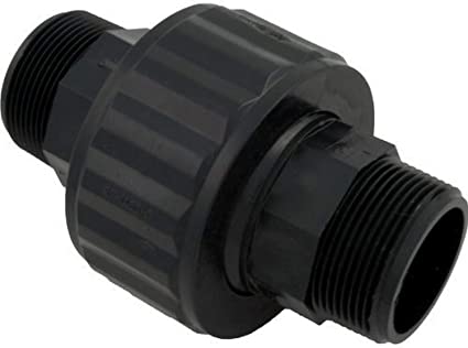 Hayward SP1480BLK 1.5-Inch MIP Black Self-Aligning Double Male End Union Replacement for selec...jpg
