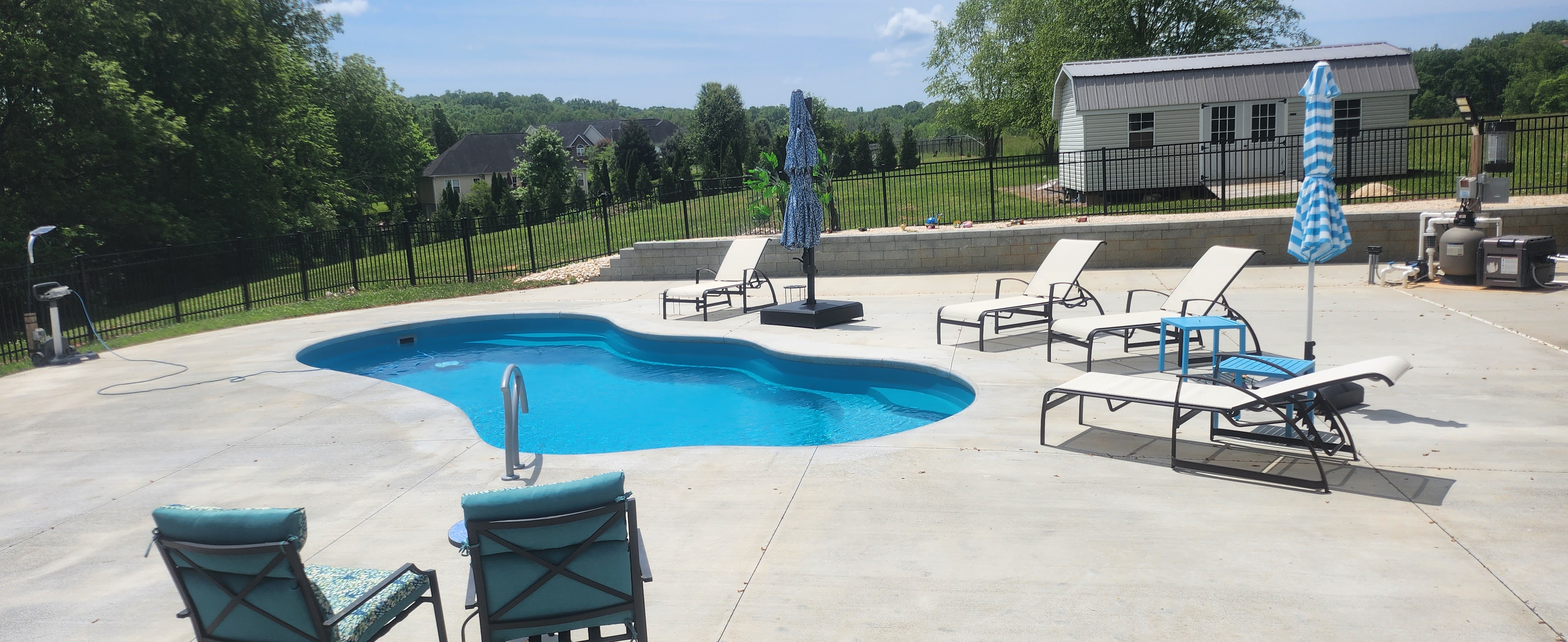 newpoolgirl's pool - finally done 2021