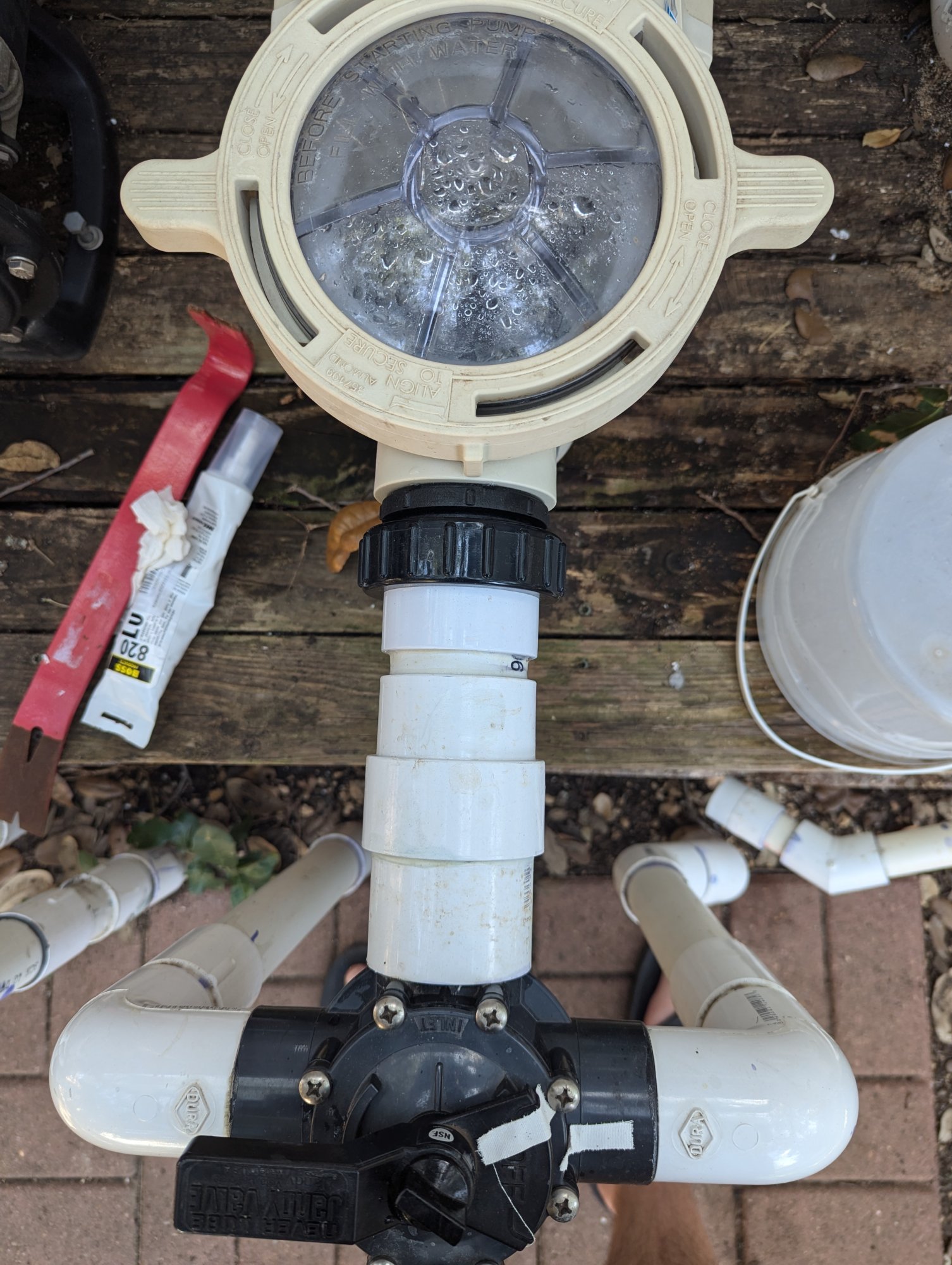 Pump running in pool mode.jpg