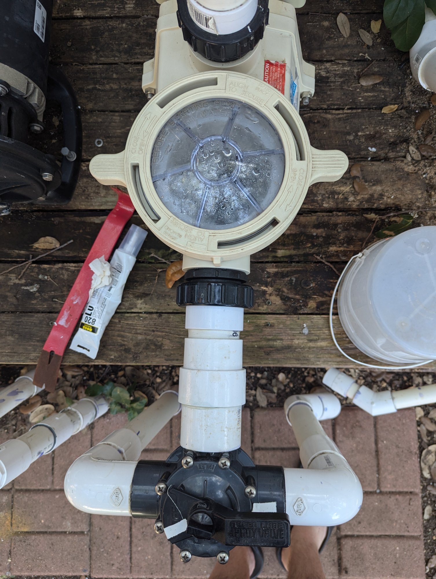 Pump running in spa mode.jpg