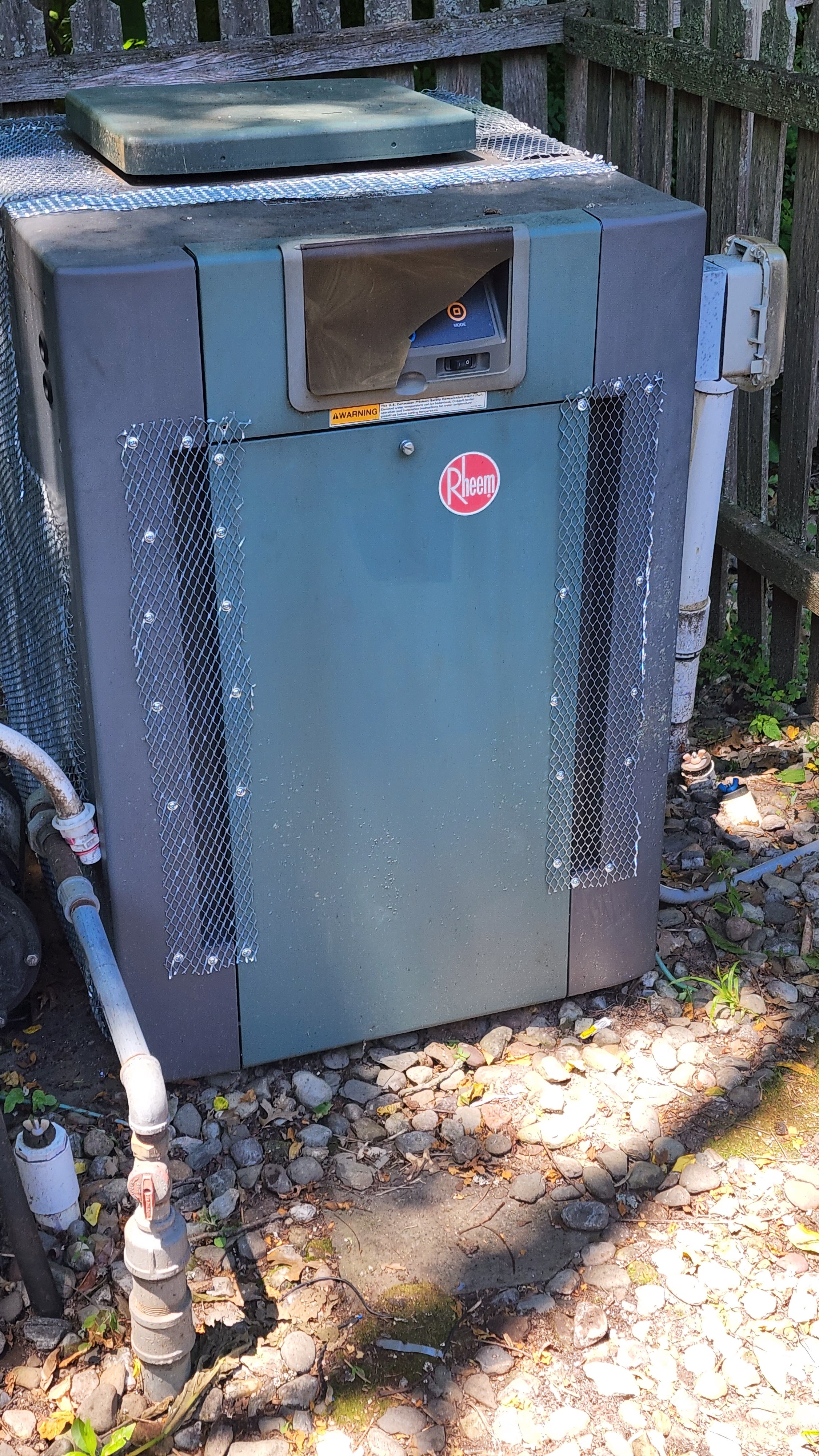 Raypak 336btu mesh leth