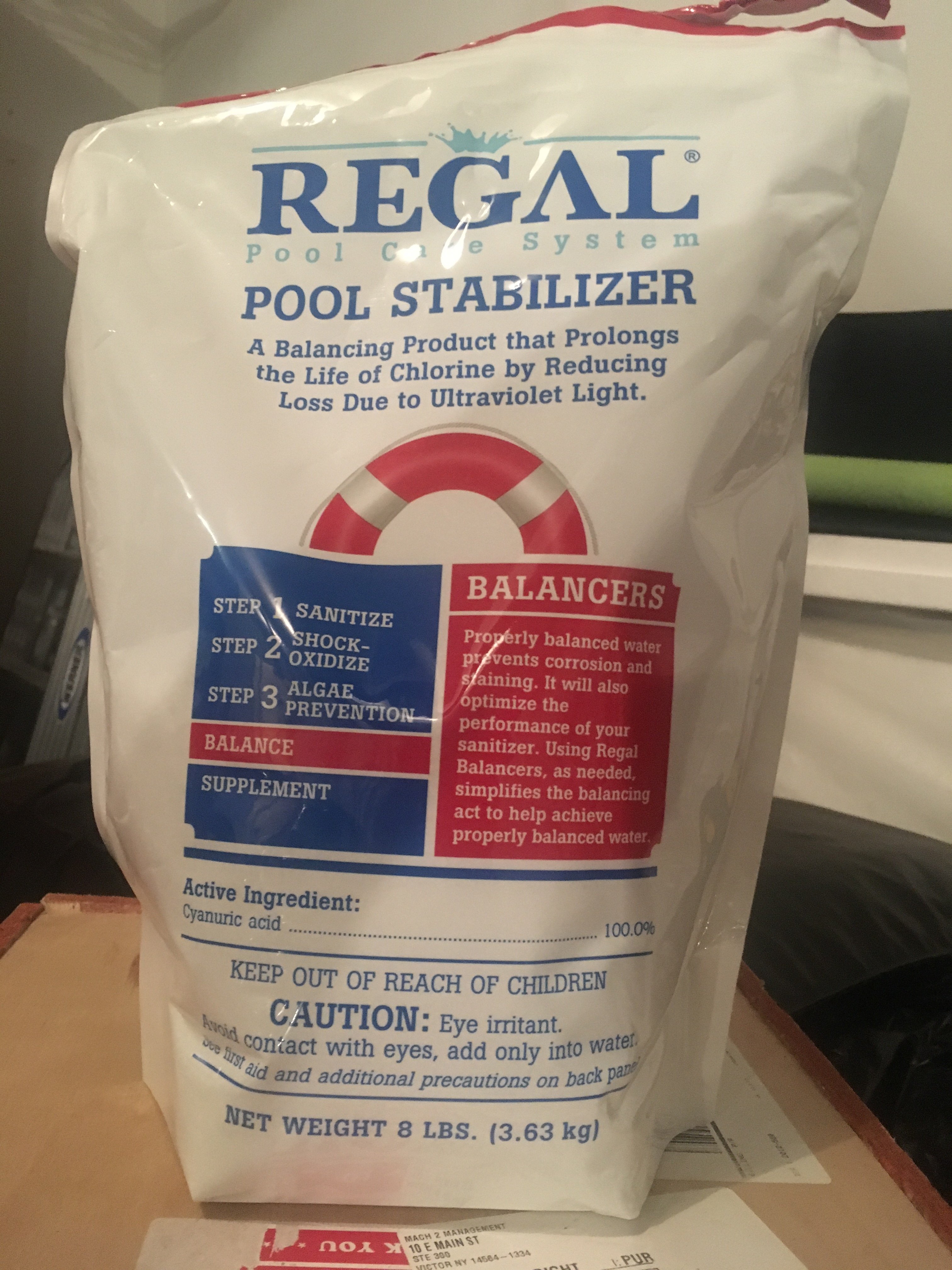 Regal Pool Stablizer/CYA