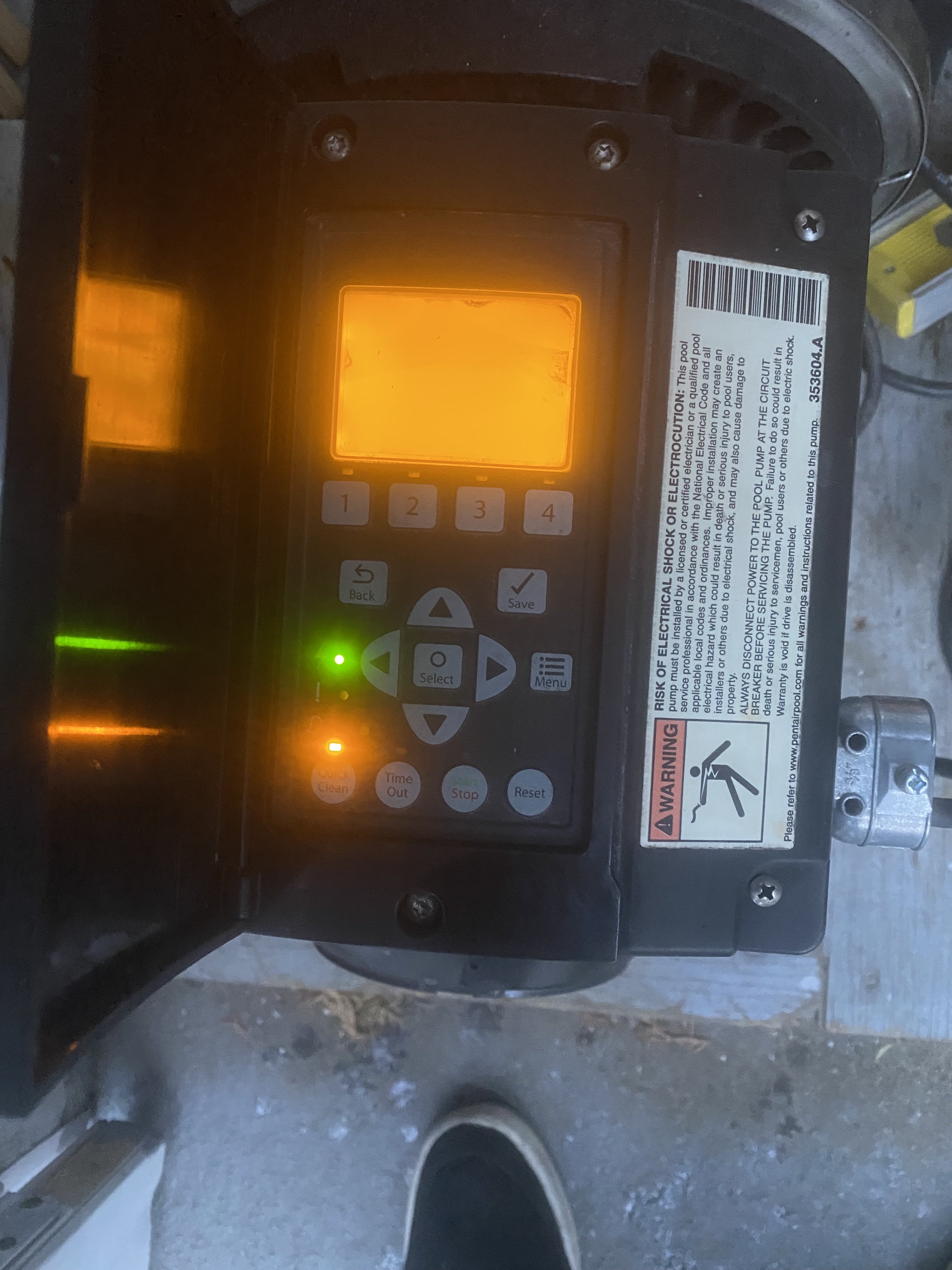 Sta-Rite variable speed pump