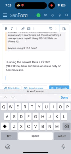 Xenforo Backspace Issue