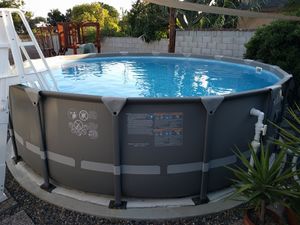 What should I put under other types of above ground pools?